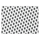 Afstuderen zwart kwastje Pet Tafelkleed (Voorkant (Horizontaal))