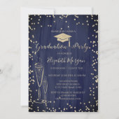 Afstuifkast, glas Diamonds blauw Afstuderen Kaart (Voorkant)