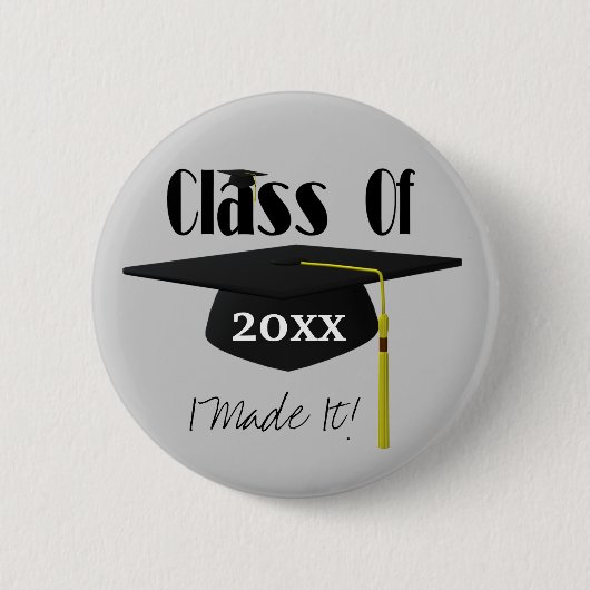 Afstuifkastje Ik maakte het geluid Ronde Button 5,7 Cm (Voorkant)