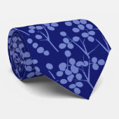 Aftakking en bladeren 3 stropdas (Opgerold)