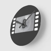 Aftellen 9 wandklok ronde klok (Hoek)