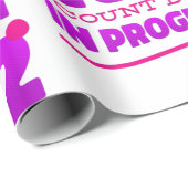 aftellen met pensioen 2022 grappig roze cadeaupapier (Rol Hoek)