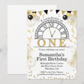 Aftellen naar EEN Verjaardagsuitnodiging Kaart (Voorkant / Achterkant)