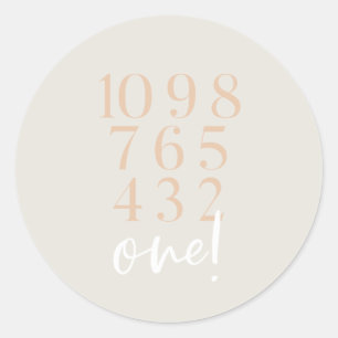 Aftellen Stickers