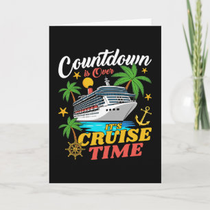 Aftelling Is Voorbij Het Is Cruise Tijd Familie Va Kaart