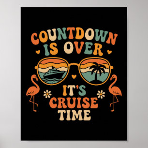 Aftelling Is Voorbij Het Is Cruise Tijd Familie Va Poster