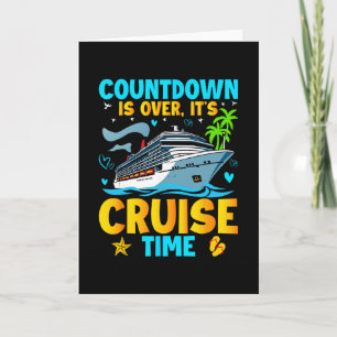 Aftelling Is Voorbij Het Is Cruise Tijd Mannen Vro Kaart