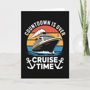 Aftelling Voorbij Cruise Tijd Bootreis Vakantie Re Kaart