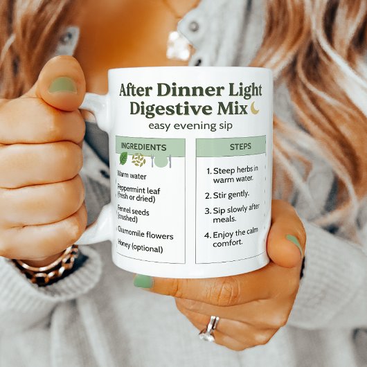 After Dinner Nighttime Tea Ritual Koffiemok