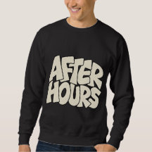 After Hours — Moderne Nachtuil Straattypografie