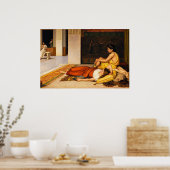 After the Dance by John William Waterhouse Poster (Keuken)