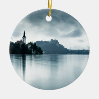 After the rain at Lake Bled Keramisch Ornament