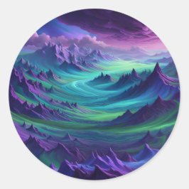 After The Storm, Color Remains -  Ronde Sticker