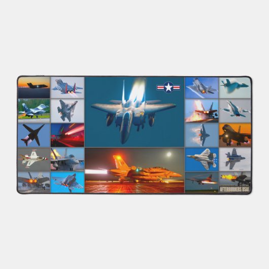 AFTERBURNERS USA ! "MONTAGE" (Recto)