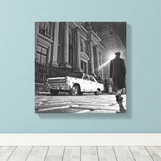 Afterdark Canvas Afdruk (Insitu (Houten vloer))