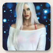 Afterglow hard plastic coasters bier onderzetter (Voorkant)