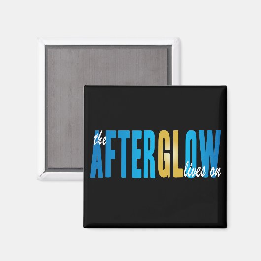 Afterglow magneet #2 (Voorkant / Achterkant)