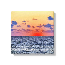 Afterglow Over the Mediterranean Cyprus Horizon - 