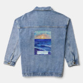 Afterglow Sunset Denim Jacket (Achterkant)