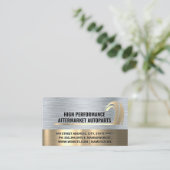 aftermarket-prestaties van een auto visitekaartje (Staand voorkant)