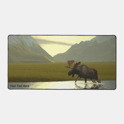 Aftermiddag Moose Bureaumat (Voorkant)