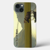 Aftermiddag Moose Case-Mate iPhone Case (Achterkant)