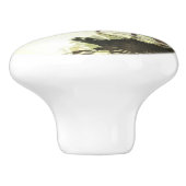 Aftermiddag Moose Keramische Knop (Zijkant)