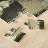 Aftermiddag Moose Legpuzzel (Zijkant)