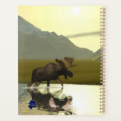 Aftermiddag Moose Planner (Achterkant)