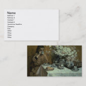 Aftermiddag Tea Visitekaartje (Voorkant / Achterkant)