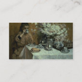 Aftermiddag Tea Visitekaartje (Achterkant)