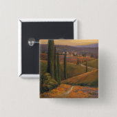 Aftermiddag Walk I Vierkante Button 5,1 Cm (Voorkant /achterkant)