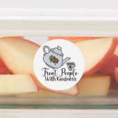 Aftermiddags Tea Teapot citeert Stickers (Aangebracht)