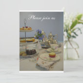 Aftermiddags-theedames Kaart (Staand voorkant)