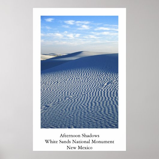 Aftermiddagshdows Poster (Voorkant)