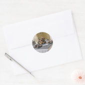 Aftermiddagthee Ronde Sticker (Envelop)