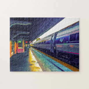 Aftermiddagtrein Legpuzzel