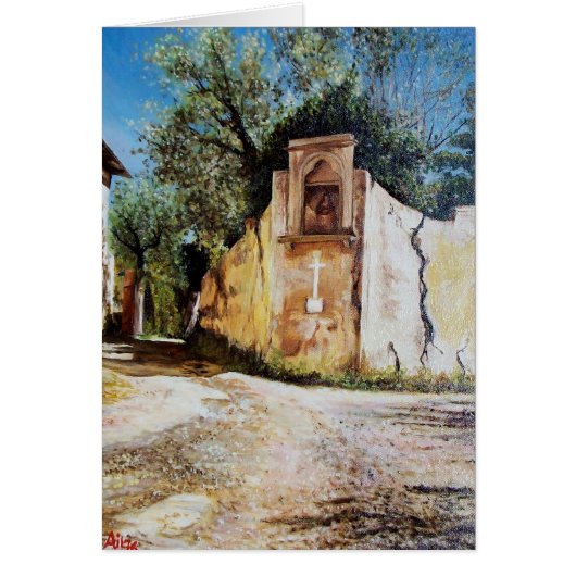 AFTERNOON IN RIMAGGIO/Uitzicht Toscane (Voorkant)