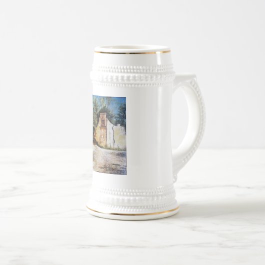 AFTERNOON IN RIMAGGIO/Uitzicht Toscane Bierpul (Voorkant rechts)