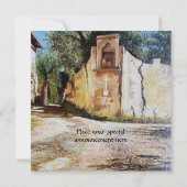 AFTERNOON IN RIMAGGIO/Uitzicht Toscane Kaart (Achterkant)