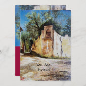 AFTERNOON IN RIMAGGIO/Uitzicht Toscane Kaart (Voorkant / Achterkant)