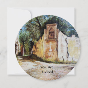 AFTERNOON IN RIMAGGIO/Uitzicht Toscane Kaart