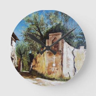 AFTERNOON IN RIMAGGIO/Uitzicht Toscane Ronde Klok