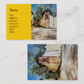 AFTERNOON IN RIMAGGIO/Uitzicht Toscane Visitekaartje (Voorkant / Achterkant)