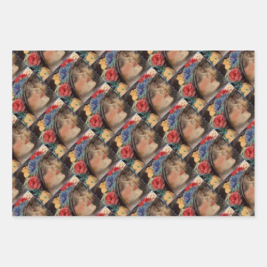 Afternoon Tea - Harrison Fisher Inpakpapier Vel (Voorkant)