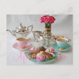 Afternoon Tea Postcard Briefkaart