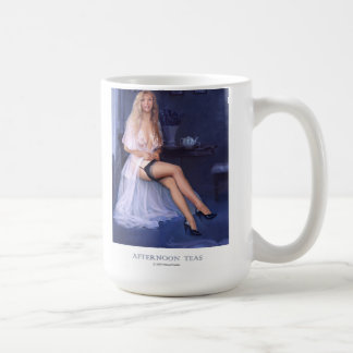 "AFTERNOON TEAS" Pinup girl-mok Koffiemok