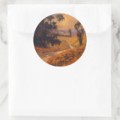 Afternoon Walk II Ronde Sticker (Tas)