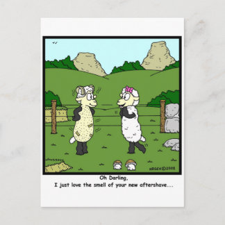 Aftershave Briefkaart