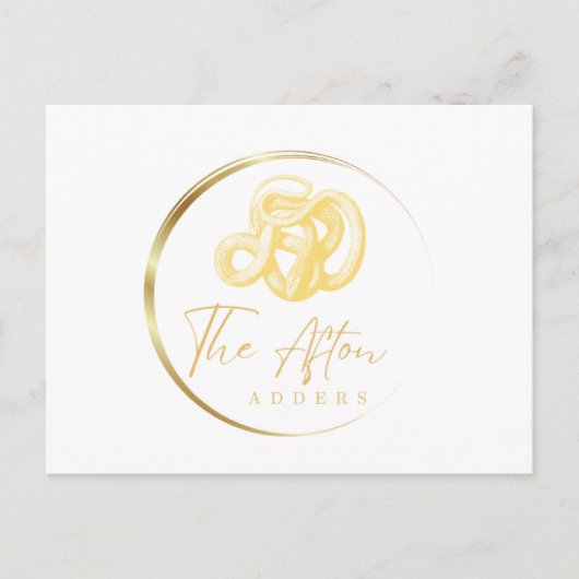 Afton Adders-Briefkaart Briefkaart (Voorkant)